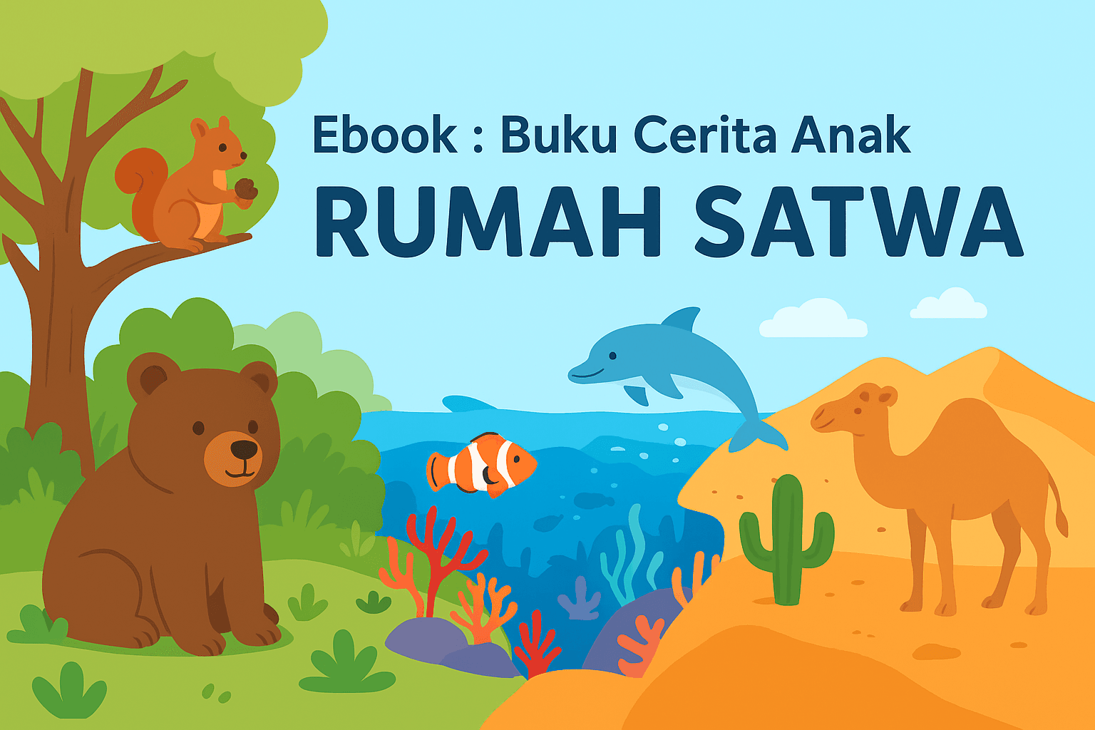 Ebook Cerita Anak Rumah Satwa