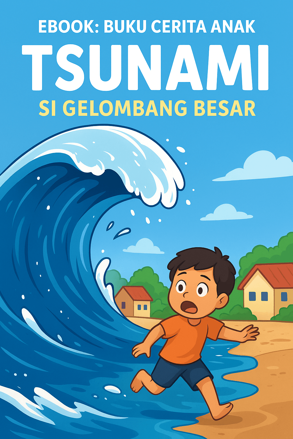 Ebook Buku Cerita Anak Tsunami Si Gelombang Besar
