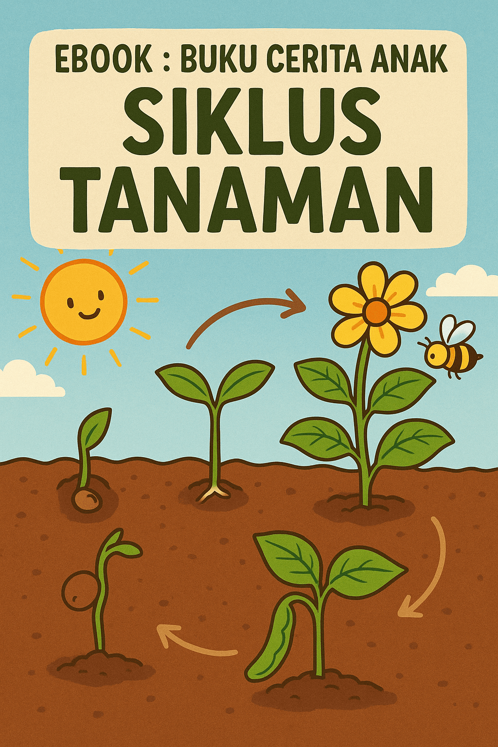 Ebook Cerita Anak Siklus Tanaman